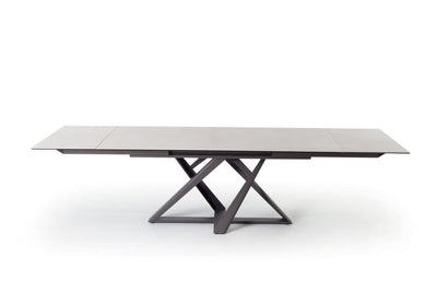 millennium tavolo bontempi m326 argento-naturale cc001a piano SuperCemento Ghiaccio