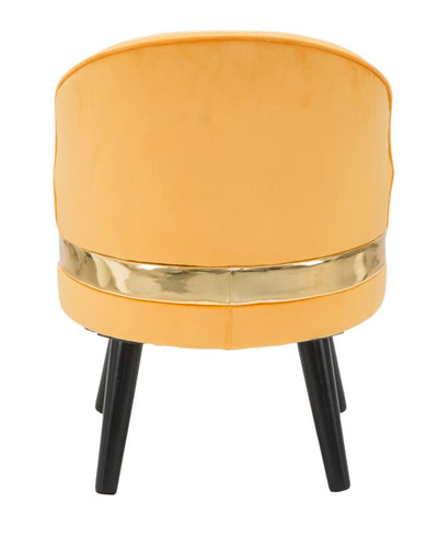 mini sedia moderna in tessuto bordeaux con metallo colore oro
