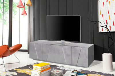 Kalos - Mobile porta tv da soggiorno in legno 4 ante cm 162x44x46h - vari colori