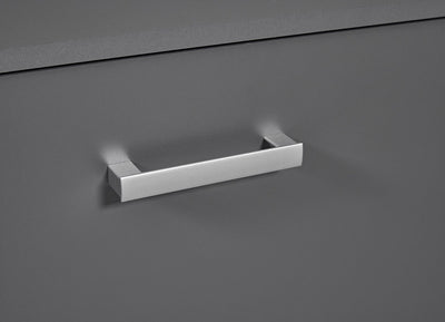 Roderic - Mobile living porta tv moderno in legno colore grigio cm 180x40x50h