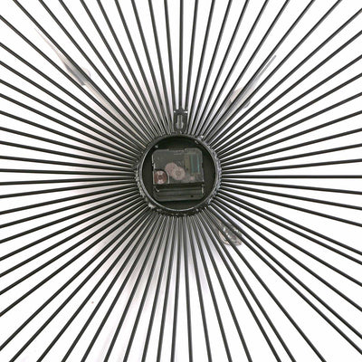 Orologio design tondo moderno da parete in metallo cm Ø 69x4