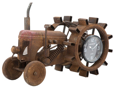 orologio in ferro vintage modello trattore