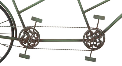 Tandem - Pannello da parete decorativo in ferro modello tandem cm 117x3x53h