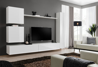 parete design moderno colore bianco