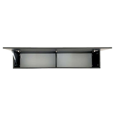 Arniston - Parete componibile per living moderna con pensili in legno - vari colori