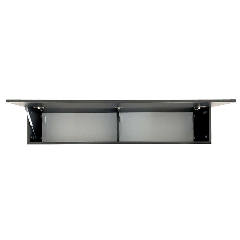Arniston - Parete componibile per living moderna con pensili in legno - vari colori