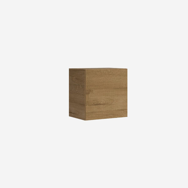 pensile cubo in legno quercia