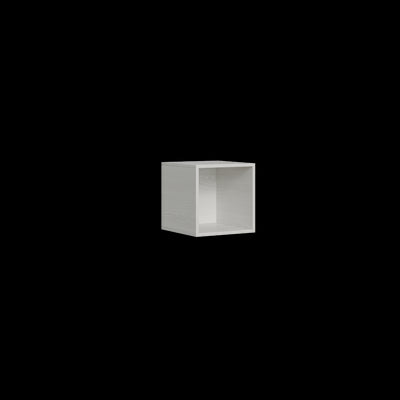 pensile cubo vano a giorno cm 40x40 colore bianco