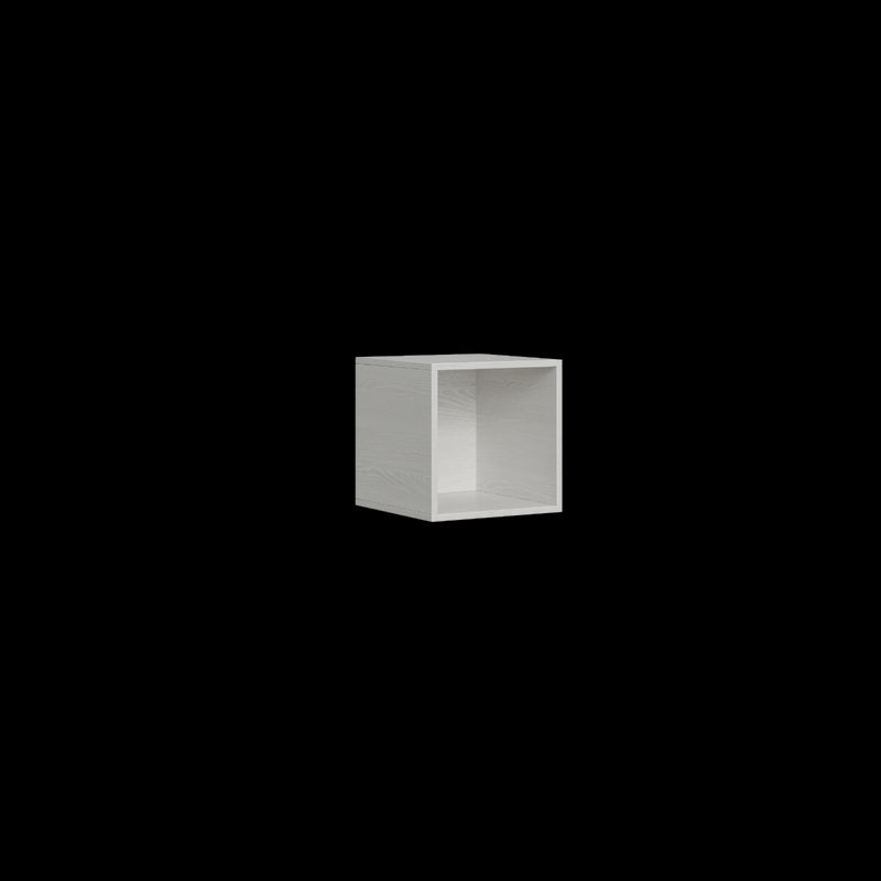 pensile cubo vano a giorno cm 40x40 colore bianco