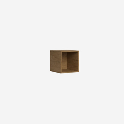 pensile cubo vano a giorno cm 40x40 colore quercia 
