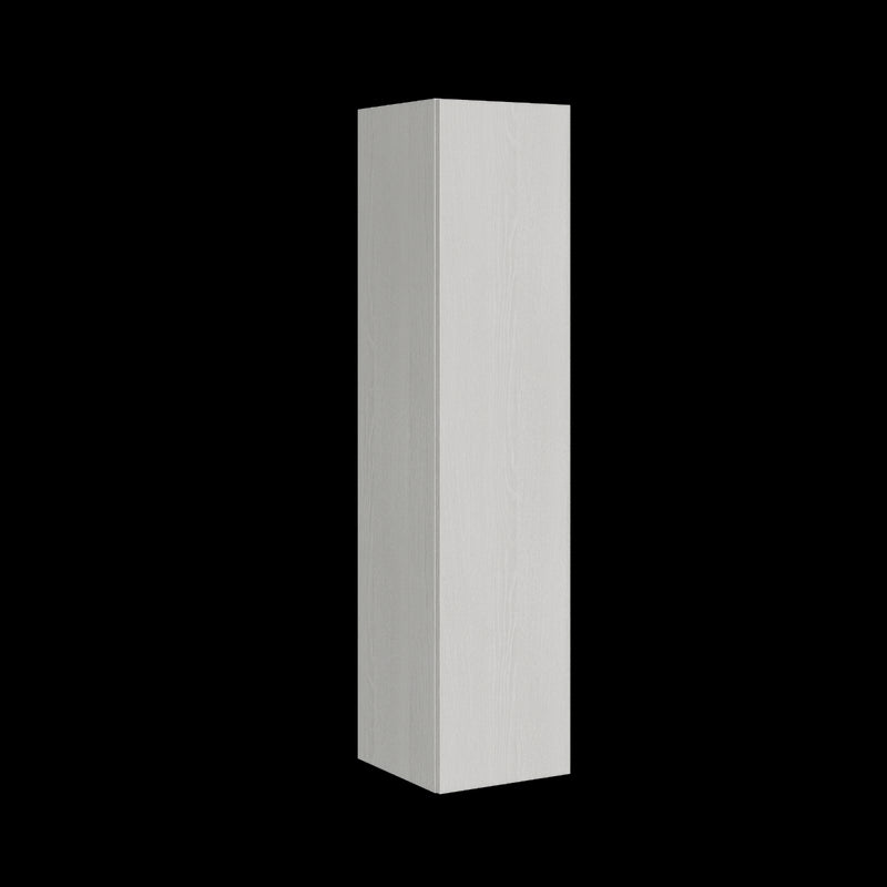 pensile verticale in legno bianco frassino