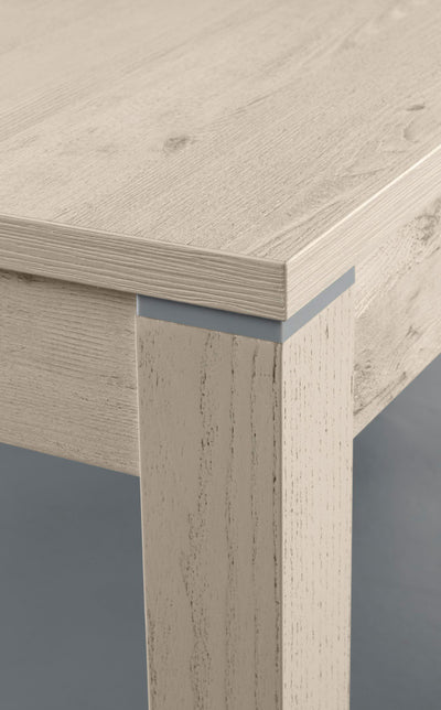 tavolo nevada struttura frassino tinto abete bianco nordico piano laminato abete bianco nordico 008