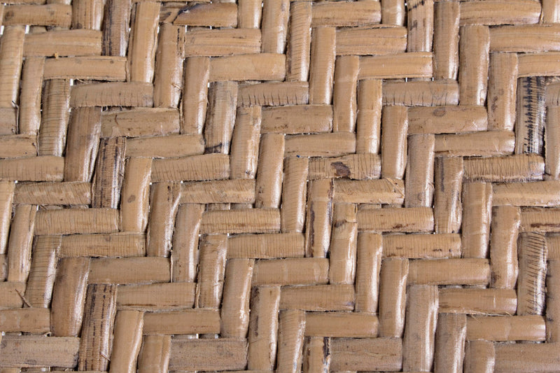 poltrona classica in rattan colore naturale