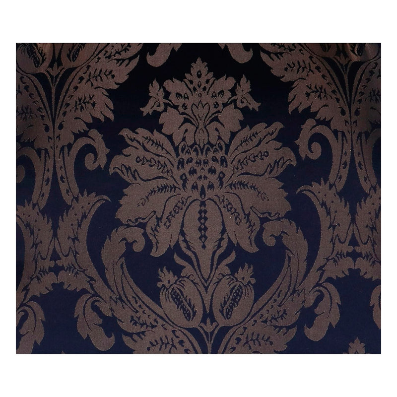 poltrona barocco struttura oro tessuto blu