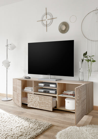 porta tv grande rovere serigrafato