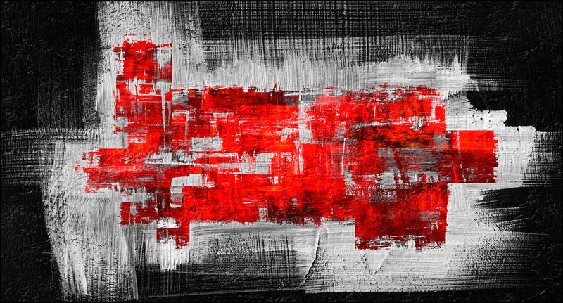 Quadro a pannello da muro rettangolare design moderno stampa su tela materica- varie misure