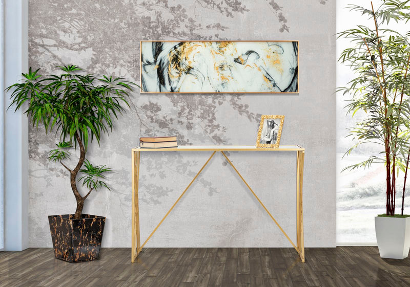 Quadro moderno orizzontale lungo design astratto cm 120x3x40h