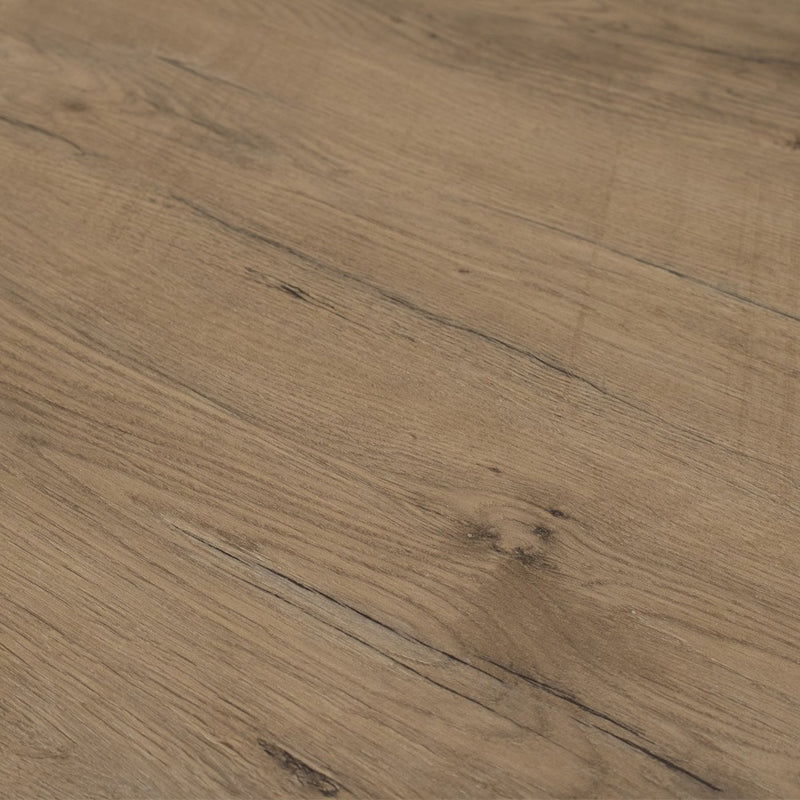 Clarenza Evo - Parete attrezzata soggiorno moderno in legno bianco e quercia
