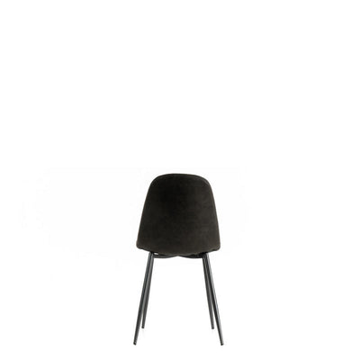 sedia moderna vintage in similpelle effetto invecchiato grigio