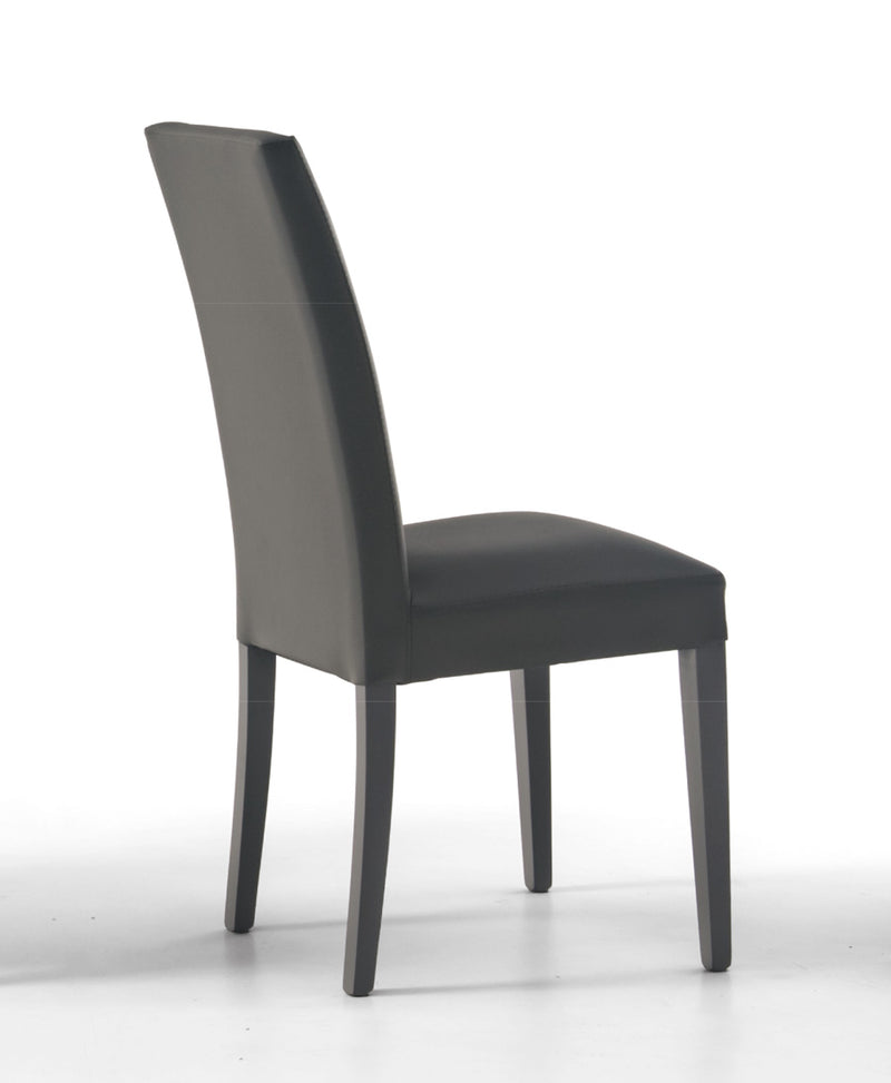Kadon - Set da 2 Sedia imbottita in legno rivestita in ecopelle cm 46x43x100h - vari colori