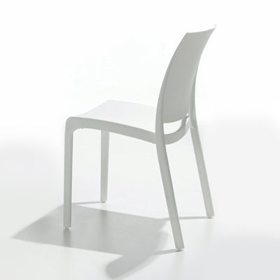 sedia in polipropilene colore bianco