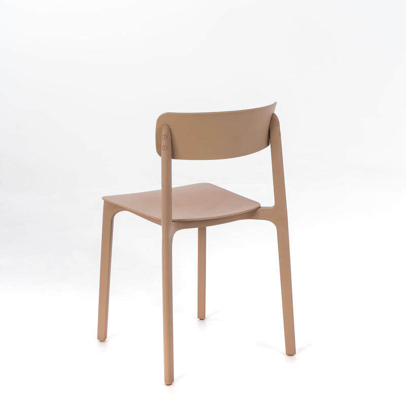 Set da 4 Sedia in polipropilene per esterno moderna cm 41x46x79h - vari colori