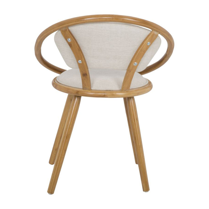 poltroncina sedia moderna in bambù