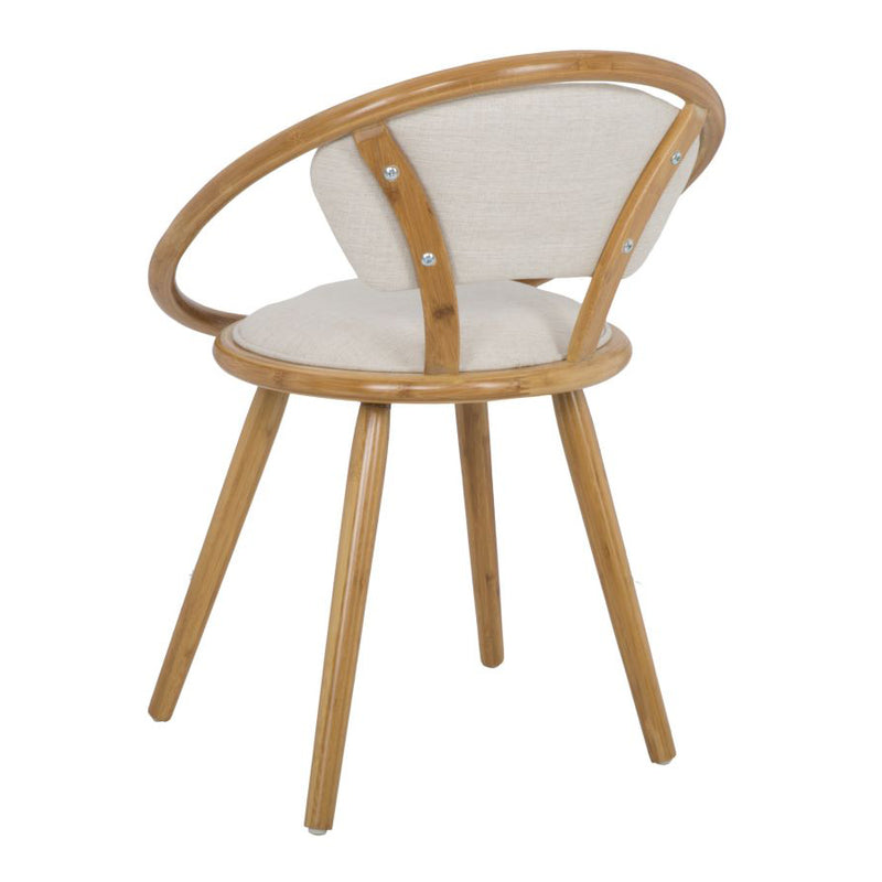 poltroncina sedia moderna in bambù