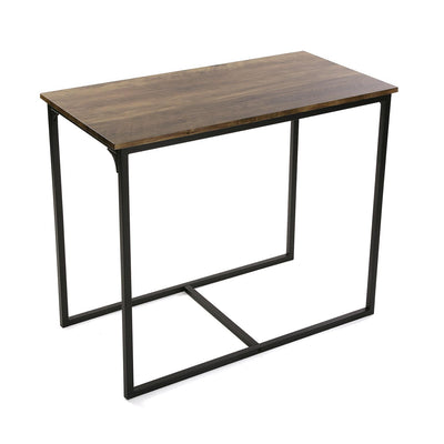 Set da bar tavolo e 2 sedie in legno e metallo stile industrial