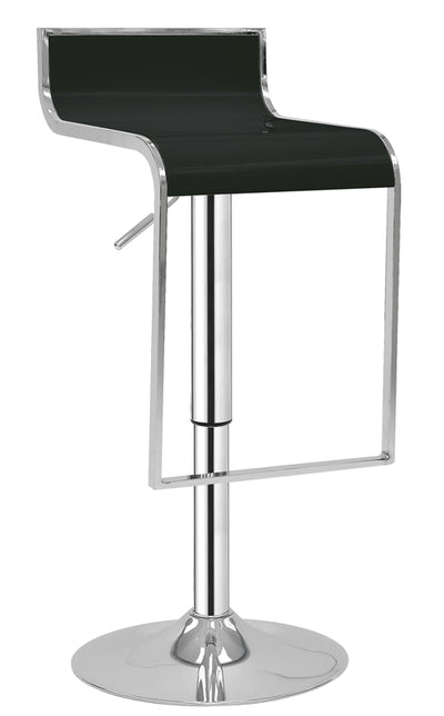 Set da 2 Sgabello regolabile moderno in metallo e abs cm 36x40x93/73h - vari colori