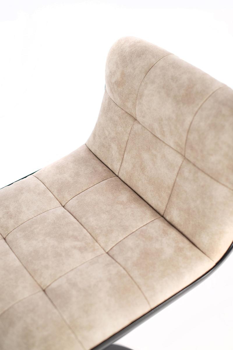 sgabello alto regolabile stile industrial vintage colore beige