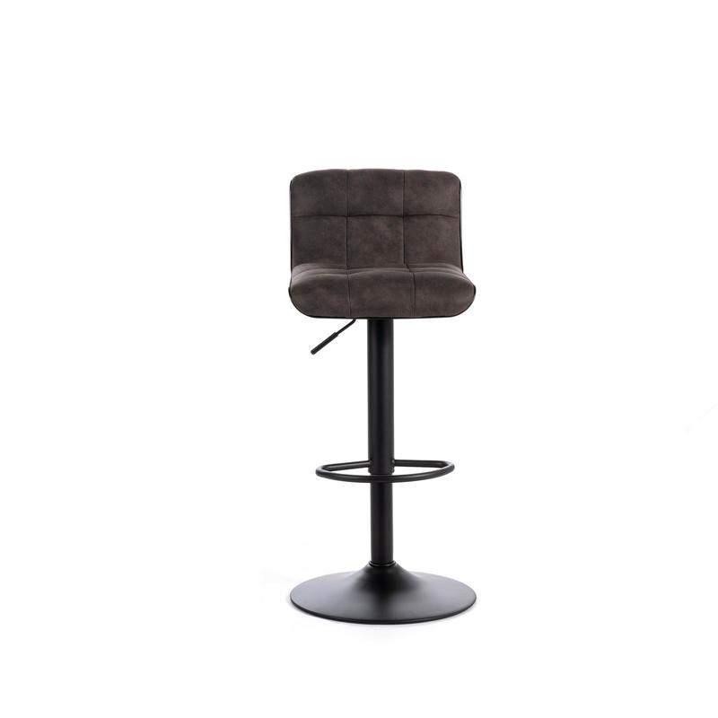 sgabello alto regolabile stile industrial vintage colore marrone