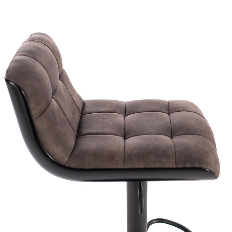 sgabello alto regolabile stile industrial vintage colore marrone