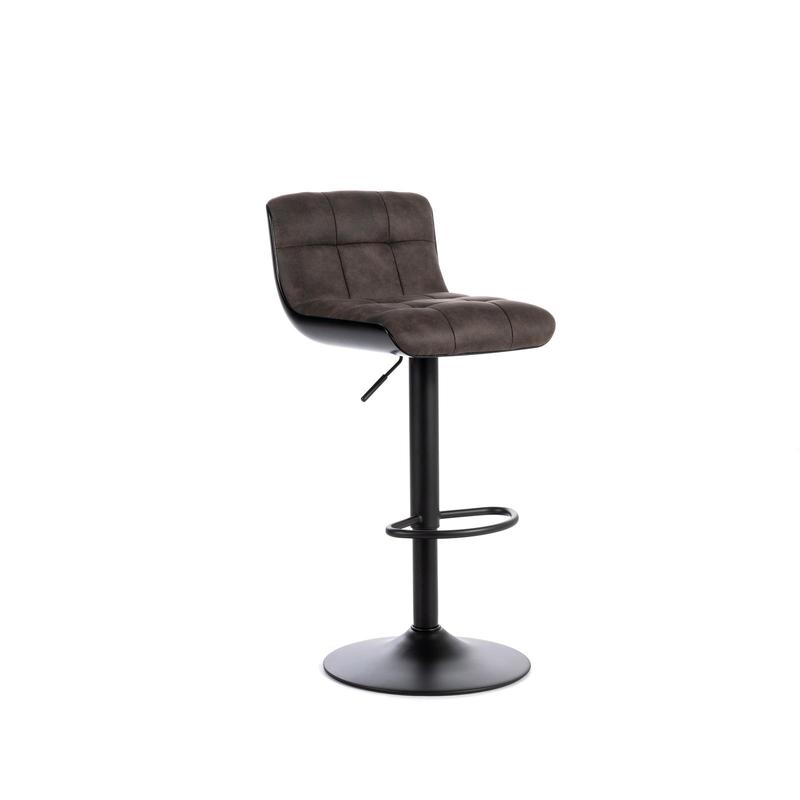 sgabello alto regolabile stile industrial vintage colore marrone