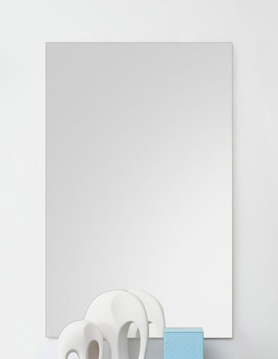 Valin - Specchiera moderna rettangolare per camera o ingresso cm 80x2x50h
