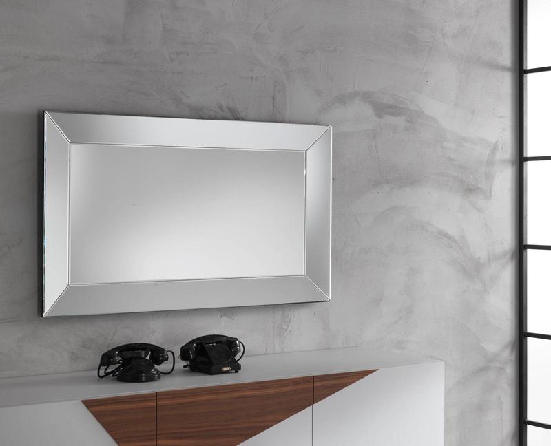 Specchiera verticale da parete design moderno cm 70x5x120h