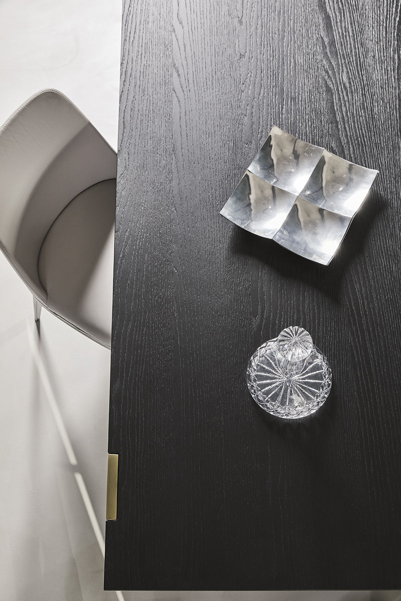 Matrix allungabile - Tavolo design moderno allungabile Bontempi con prolunga centrale cm 200/295x100x75h - vari colori