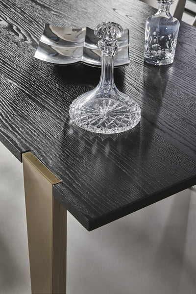 Matrix allungabile - Tavolo design moderno allungabile Bontempi con prolunga centrale cm 200/295x100x75h - vari colori