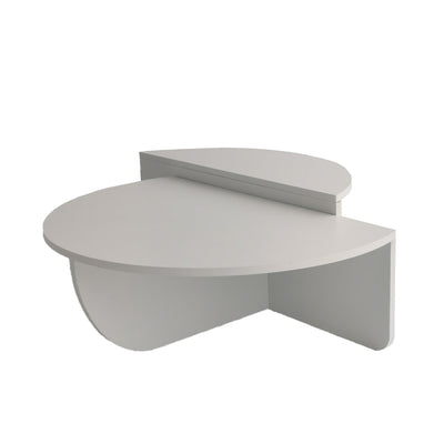 Set da 2 tavolino basso da salotto stile moderno - vari colori