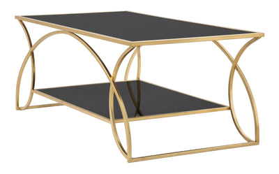 tavolino design da salotto basso in metalo dorato