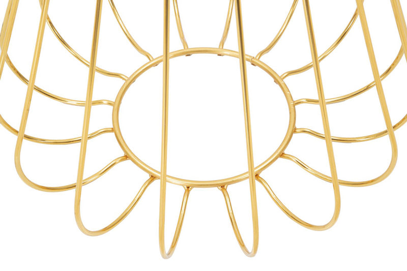 Tavolino design rotondo base in metallo colore oro piano in vetro colorato cm Ø 48x52h