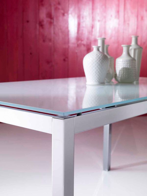 Mago - Tavolo design allungabile Bontempi cm 120/180x80x75h - vari colori