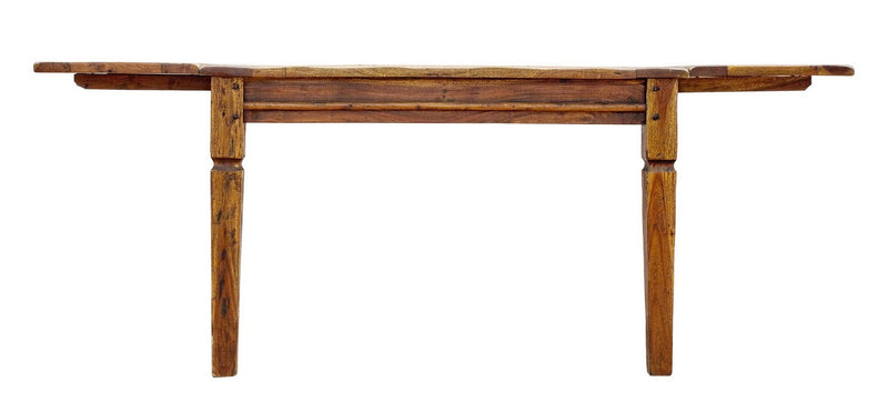 Tavolo allungabile in legno massello di acacia stile classico country - varie misure