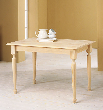 tavolo da cucina in legno stile classico country
