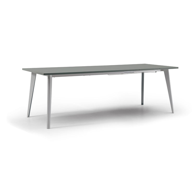 Indivar - Tavolo moderno da pranzo allungabile gambe in metallo piano in legno - vari modelli