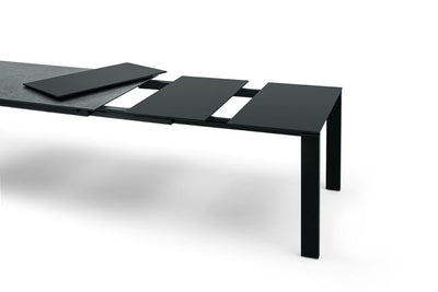 Tom - Tavolo da pranzo Bontempi allungabile con 3 prolunghe cm 110/209x70x75h - vari colori