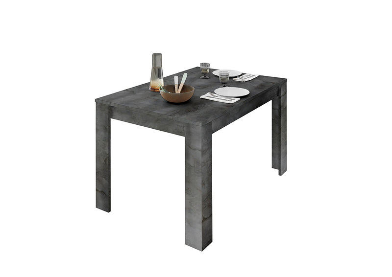 tavolo da pranzo in legno allungabile e ossido