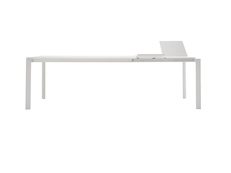 Dublino - Tavolo moderno Bontempi allungabile con prolunga apertura a libro cm 100/140x70x75h - vari colori