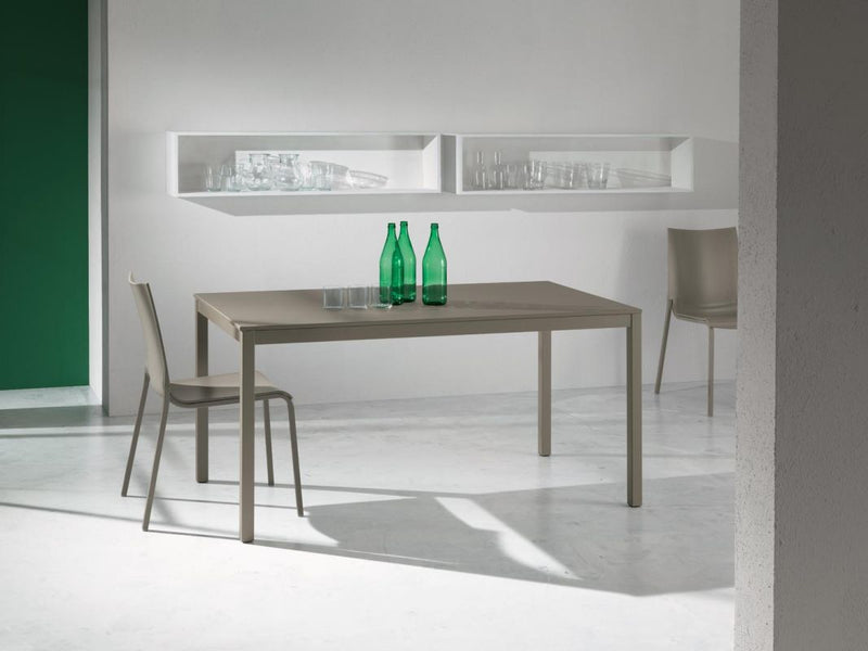 Diesis - Tavolo fisso Bontempi design moderno per soggiorno cm 140x80x75h - vari colori