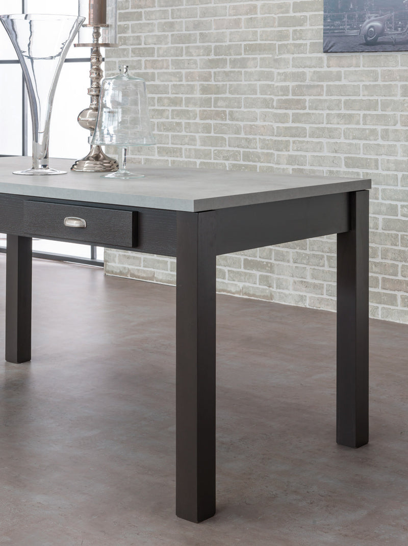 Mabruk - Tavolo fisso per pranzo in legno con cassetti - vari modelli